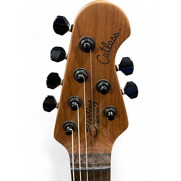 Used Sterling by Music Man Richardson Cutlass Natural Poplar Burst Solid Body Electric Guitar