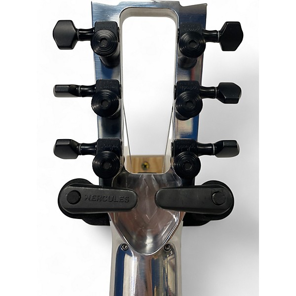 Used Aluminati NEBULA DX Pearl White Solid Body Electric Guitar