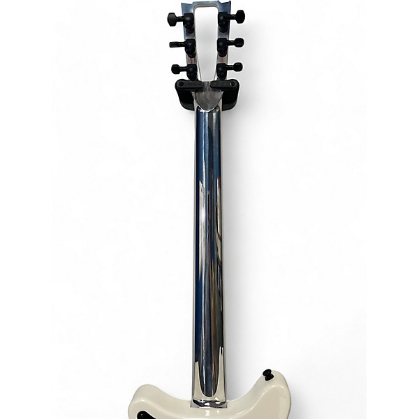 Used Aluminati NEBULA DX Pearl White Solid Body Electric Guitar