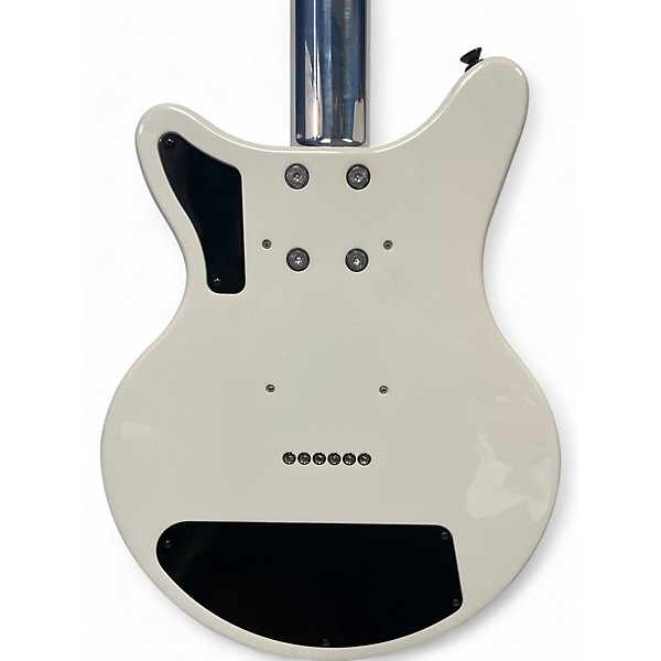 Used Aluminati NEBULA DX Pearl White Solid Body Electric Guitar