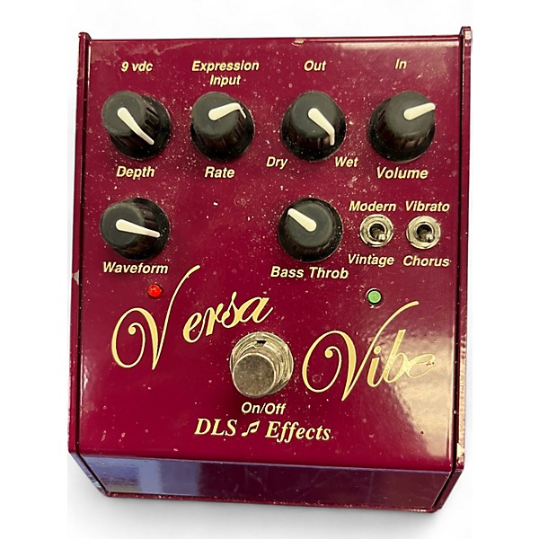 Used DLS Effects V8 Versa Vibe Vibrato Effect Pedal