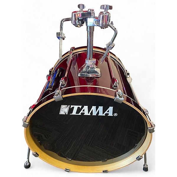 Used TAMA 5 Piece Superstar Red Drum Kit