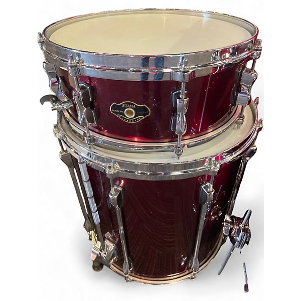 Used TAMA 5 Piece Superstar Red Drum Kit