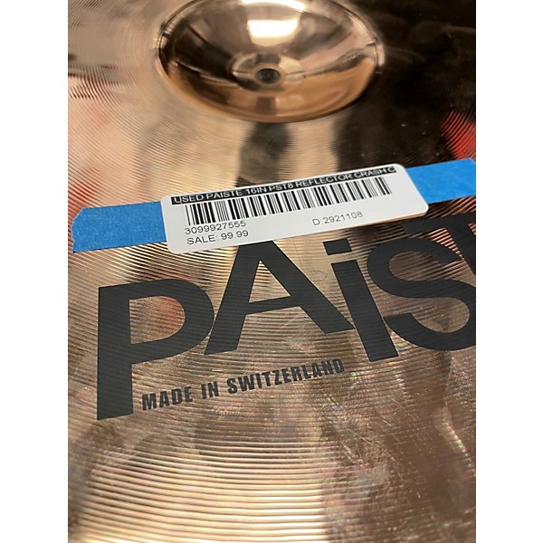 Used Paiste 16in PST8 REFLECTOR CRASH Cymbal