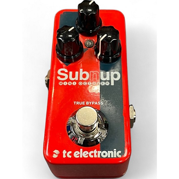 Used TC Electronic Sub N Up Mini Octaver Effect Pedal