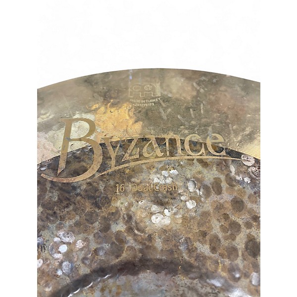 Used MEINL 16in Byzance Dual Crash Cymbal