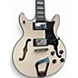 Used Hagstrom ALVAR WHITE Hollow Body Electric Guitar