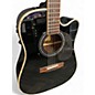 Used Zager Zad900ce Black Acoustic Guitar