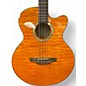 Used Takamine EG512C Orange Acoustic Bass Guitar