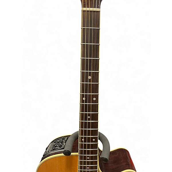 Used Takamine EF360SC Natural Acoustic Electric Guitar