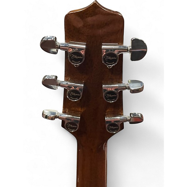 Used Takamine EF360SC Natural Acoustic Electric Guitar