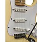 Used 2000s Fender American Vintage '70s Stratocaster Vintage Yellow Solid Body Electric Guitar