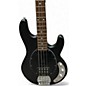 Used Sterling by Music Man Ray4 Trans Black Electric Bass Guitar