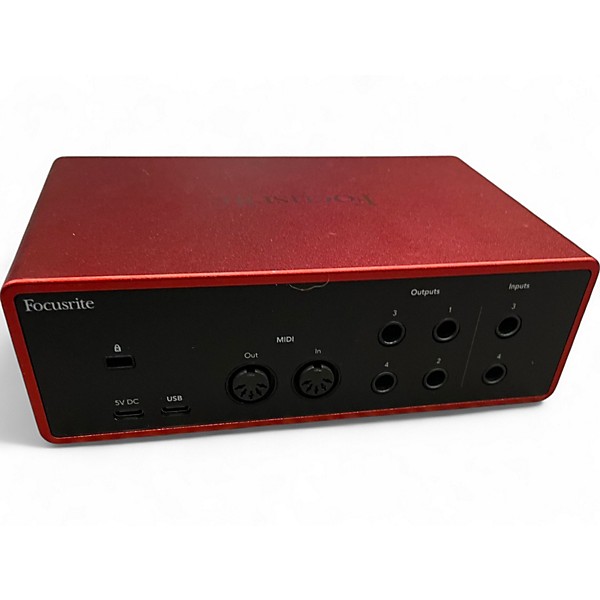 Used 2023 Focusrite Scarlett 4i4 Audio Interface