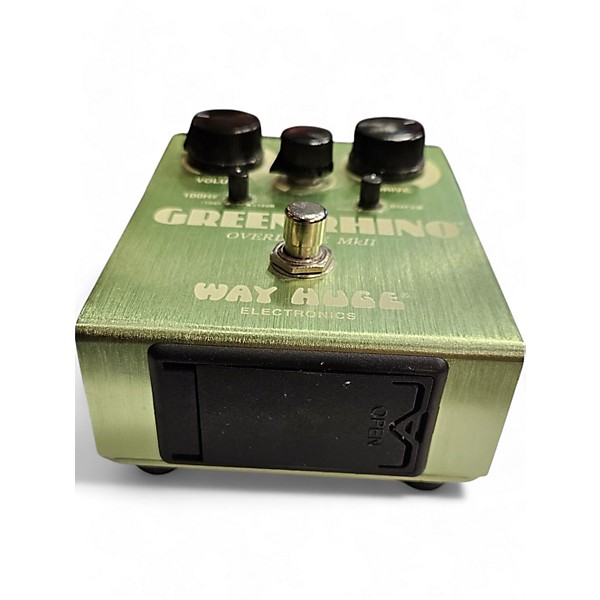 Used Way Huge Electronics WHE202 Green Rhino Overdrive Effect Pedal