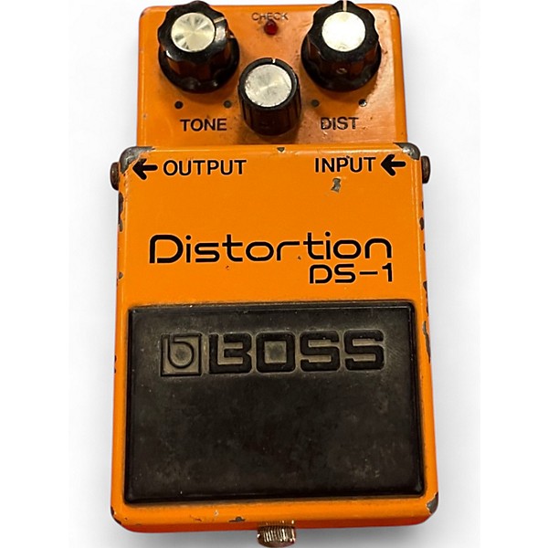 Vintage 1980 BOSS DS1 Distortion SILVER SCREW Effect Pedal