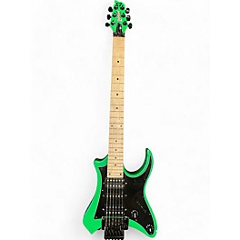 Used Traveler Guitar Vibran Seriest Alien Green Electric Guitar