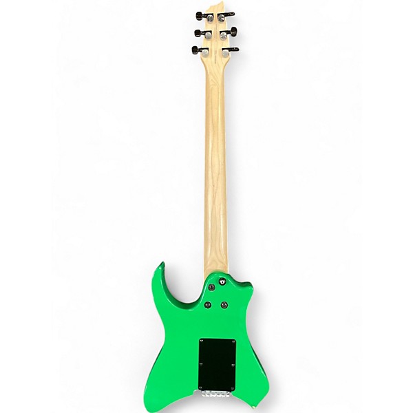 Used Traveler Guitar Vibran Seriest Alien Green Electric Guitar