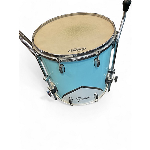 Used Gretsch Drums 5 Piece Renown 57 Blue Drum Kit