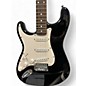 Used SX Strat Copy Black and White Electric Guitar