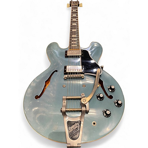 Used Gibson Memphis ES-335 Anchor Stud Antique Pelham Blue VOS Hollow Body Electric Guitar