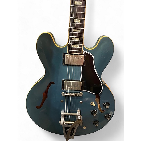 Used Gibson Memphis ES-335 Anchor Stud Antique Pelham Blue VOS Hollow Body Electric Guitar