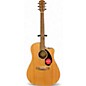 Used Fender CD60SCE Dreadnought Natural Acoustic Electric Guitar thumbnail