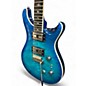 Used PRS SE Custom 24-08 Quilt LAKE BLUE Solid Body Electric Guitar