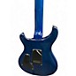 Used PRS SE Custom 24-08 Quilt LAKE BLUE Solid Body Electric Guitar