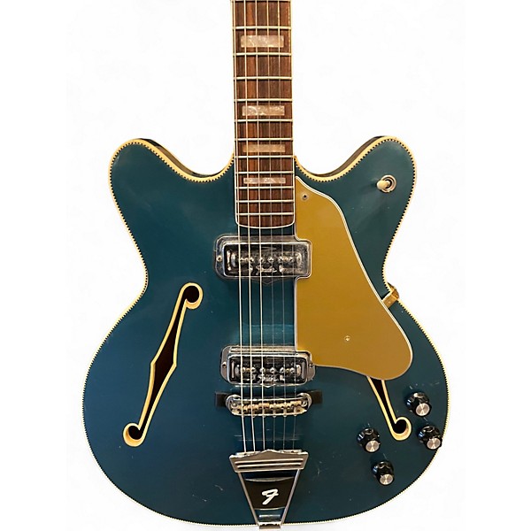 Vintage 1969 Fender Coronado II Lake Placid Blue Solid Body Electric Guitar