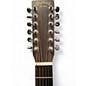 Used Martin X Series Natural 12 String Acoustic Electric Guitar