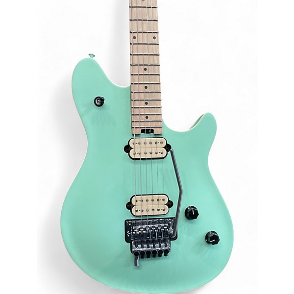 Used EVH Wolfgang Special Satin Surf Green Solid Body Electric Guitar