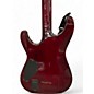 Used Schecter Guitar Research Hellraiser C1 Extreme RED BURST Solid Body Electric Guitar