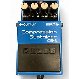 Used BOSS CS2 Compressor Sustainer Effect Pedal