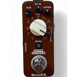 Used Mooer PURE OCTAVE Bass Effect Pedal