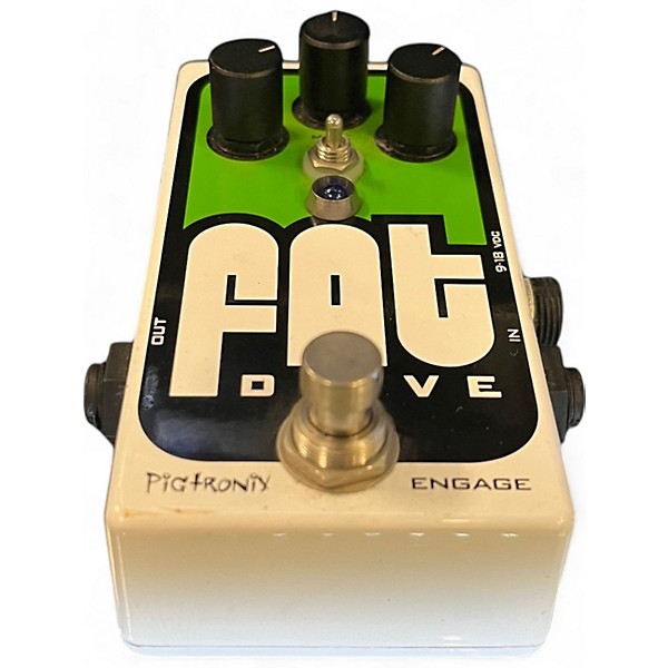 Used Pigtronix Fat Drive Tube Sound Overdrive Effect Pedal