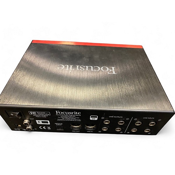 Used Focusrite Clarett 4Pre Audio Interface
