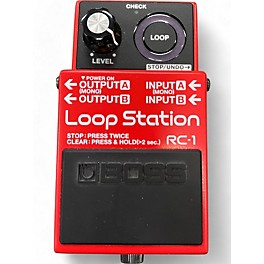 Used BOSS RC1 Loop Station Pedal