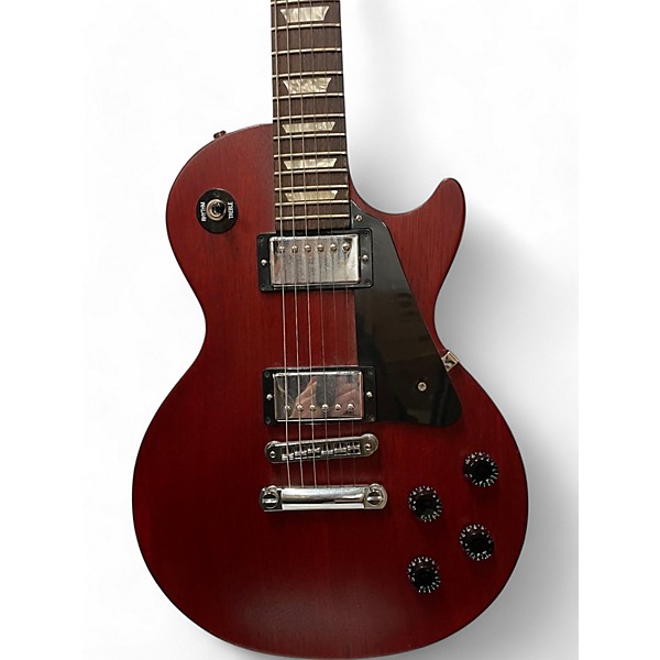 Used Gibson Les Paul Studio Worn Cherry Solid Body Electric Guitar