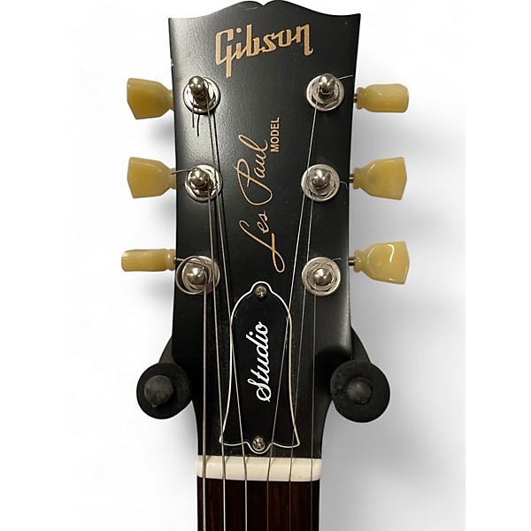 Used Gibson Les Paul Studio Worn Cherry Solid Body Electric Guitar