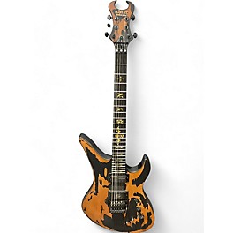 Used 2022 Schecter Guitar Research Synyster Gates Signature Custom S Relic relic Solid Body Electric Guitar