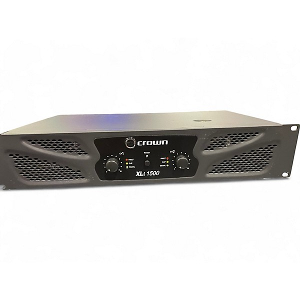 Used Crown Xli 1500 Power Amp