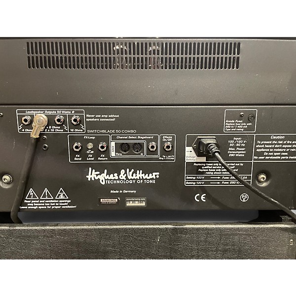 Used Hughes & Kettner Switchblade 100H 100W Guitar Amp Head