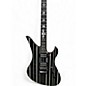 Used Schecter Guitar Research Synyster Gates Signature Custom Black and White Solid Body Electric Guitar thumbnail