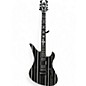 Used Schecter Guitar Research Synyster Gates Signature Custom Black and White Solid Body Electric Guitar