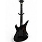 Used Schecter Guitar Research Synyster Gates Signature Custom Black and White Solid Body Electric Guitar