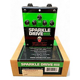 Used Voodoo Lab Sparkle Drive Mod Overdrive Effect Pedal