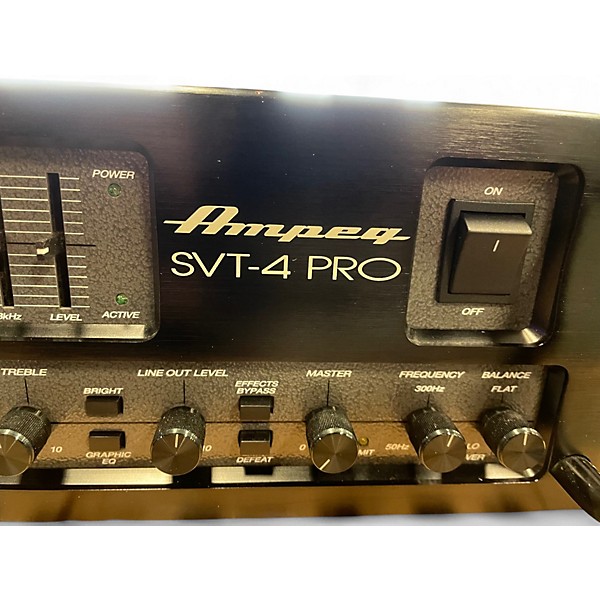 Used Ampeg SVT4PRO 1200W / 1600W Bass Amp Head