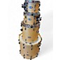 Used Pearl 4 Piece Masters Maple Complete Natural Drum Kit thumbnail