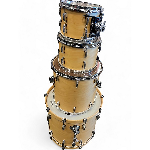 Used Pearl 4 Piece Masters Maple Complete Natural Drum Kit